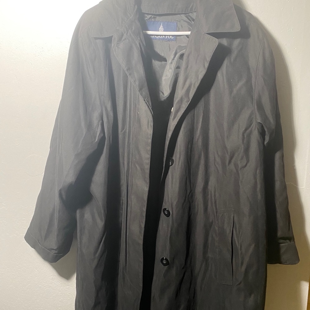 London fog trench coat